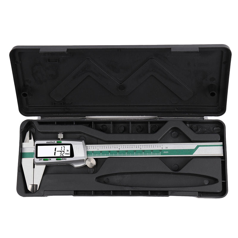 Subler electronic de precizie, Zola, precizie maxima 0.01 mm / 1/128 inchi, 0-150 mm, viteza de masurare 1.5 m/s, otel galvanizat, 23.6 cm Subler electronic de precizie, Zola, precizie maxima 0.01 mm / 1/128 inchi, 0-150 mm, viteza de masurare 1.5 m/s, otel galvanizat, 23.6 cm
